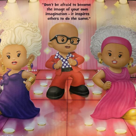 RuPaul collectable Fisher Price Little People - Picture 4 of 5
